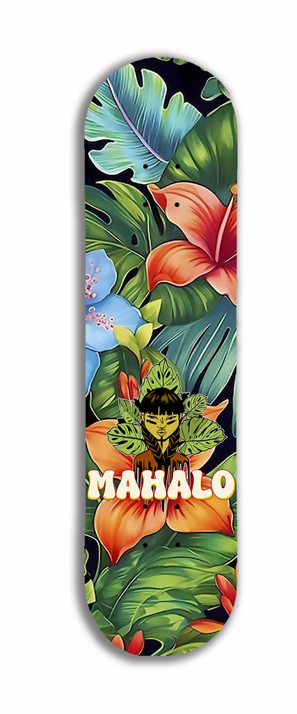 Mahalo sktbrd Floral Girl