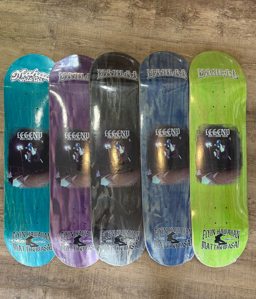 Matthew Asai Flyin Hawaiian skateboard