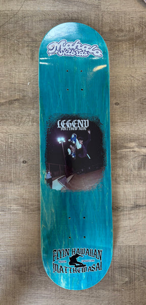 Matthew Asai Flyin Hawaiian skateboard