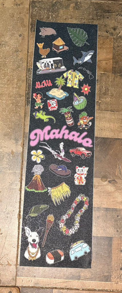 Mahalos stickers grip tape