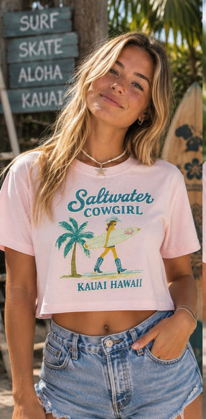 Salt water cow girl