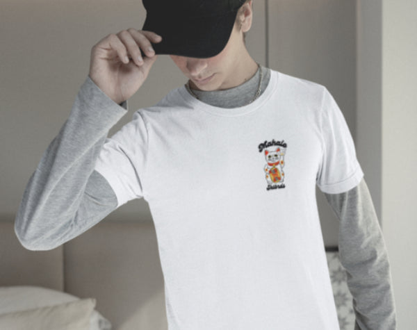 Mahalo Skateboards Lucky Cat Shirt