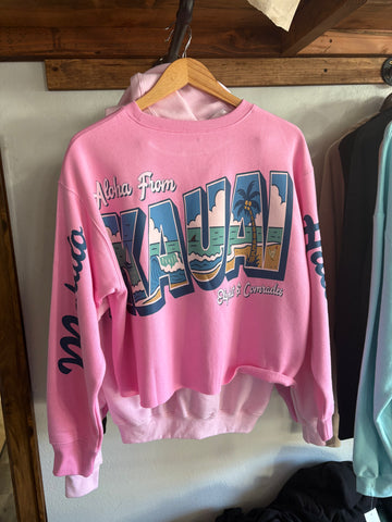 Aloha From Kauai crew neck