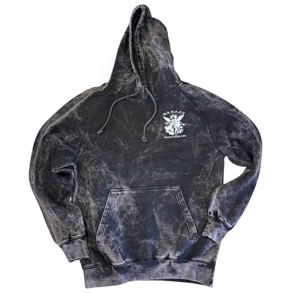 Mahalo Skateboards Angel Vintage Wash Hoodie