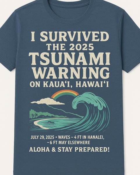 🌊 “I SURVIVED THE 2025 TSUNAMI WARNING!” 🌴
