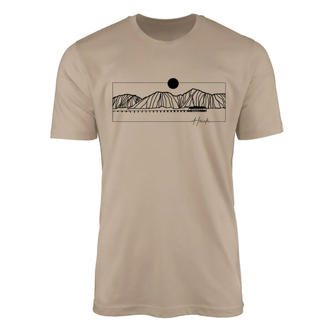 Hanalei Bay Line Art Tee – by Sean McCrink | Elephit Clothing