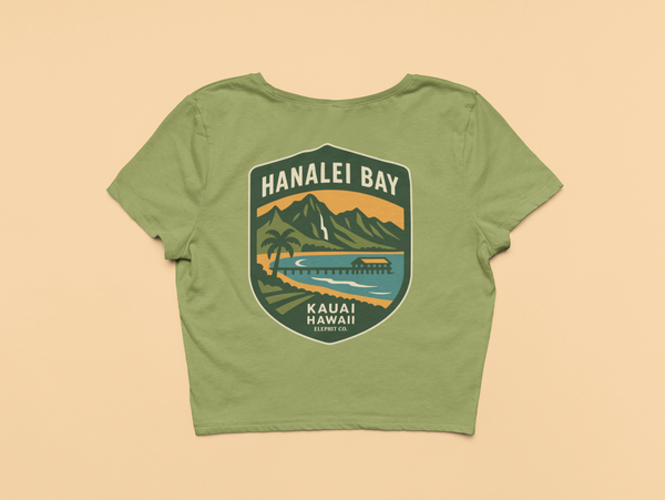 hanalei crop top