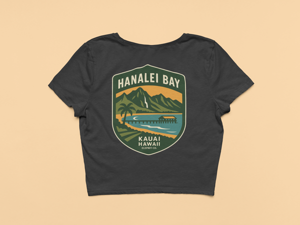 hanalei crop top