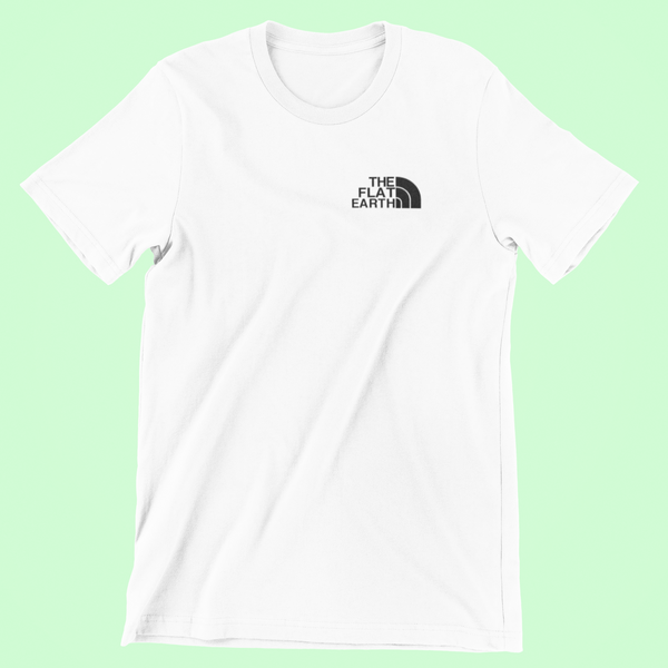 THE FLAT EARTH ( left chest Print)