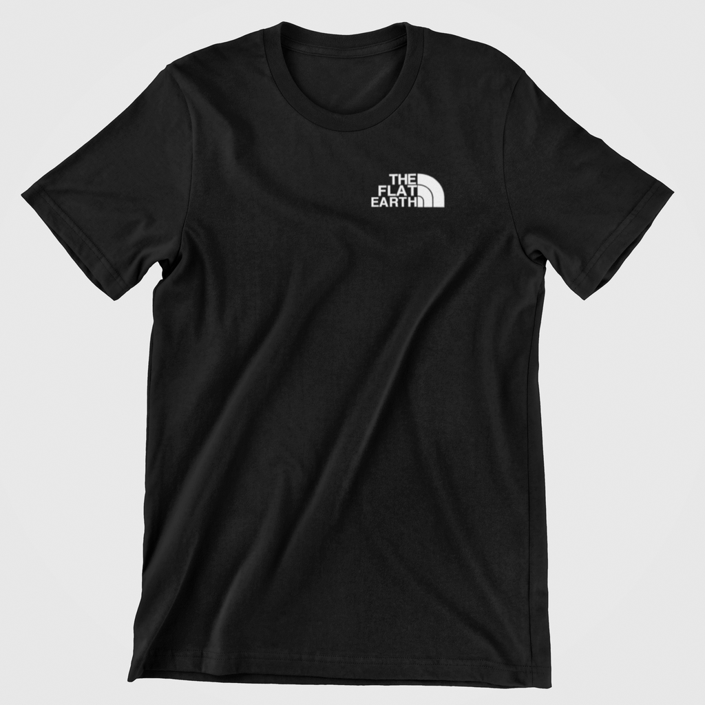 THE FLAT EARTH ( left chest Print)