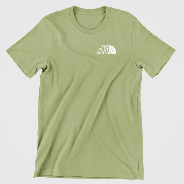 THE FLAT EARTH ( left chest Print)