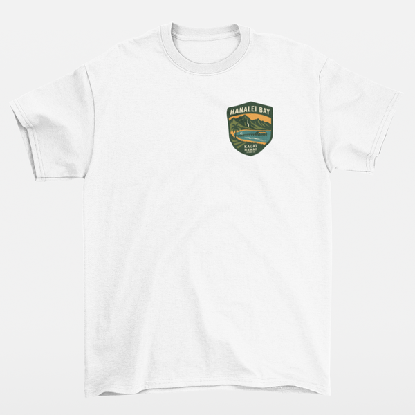 Hanalei Bay – Kaua‘i Hawaii Tee | Elephit Co.