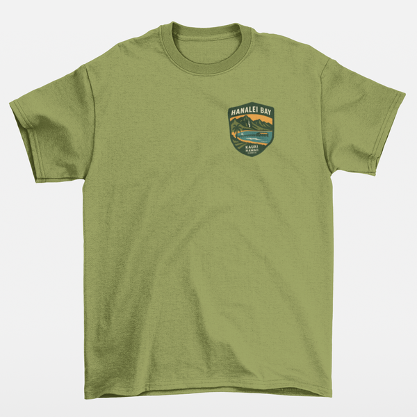 Hanalei Bay – Kaua‘i Hawaii Tee | Elephit Co.