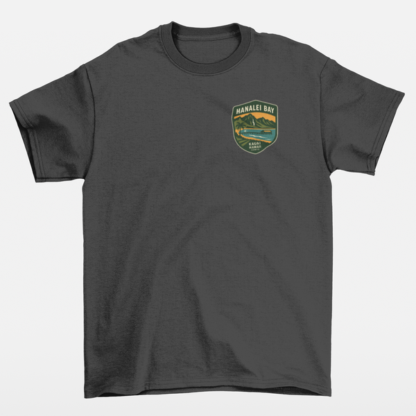 Hanalei Bay – Kaua‘i Hawaii Tee | Elephit Co.