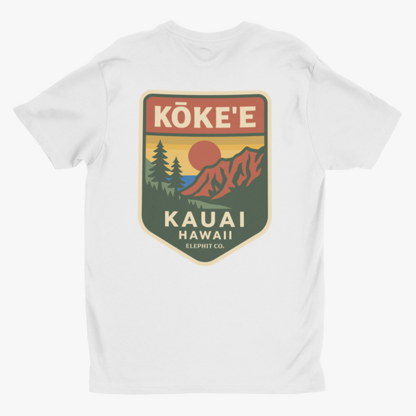 Kōke‘e – Kaua‘i Hawaii Tee | Elephit Co.