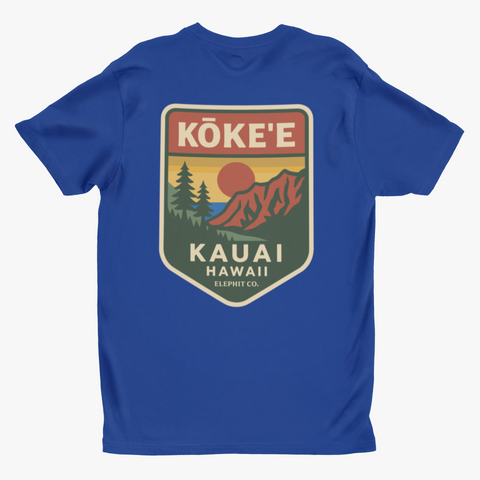 Kōke‘e – Kaua‘i Hawaii Tee | Elephit Co.