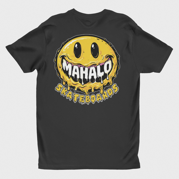 Mahalo Drip Smiley Tee