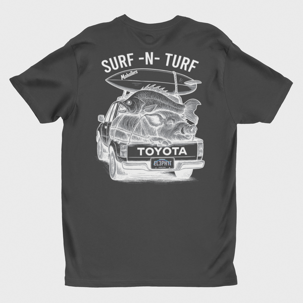 Surf & Turf – Kauai Edition Tee