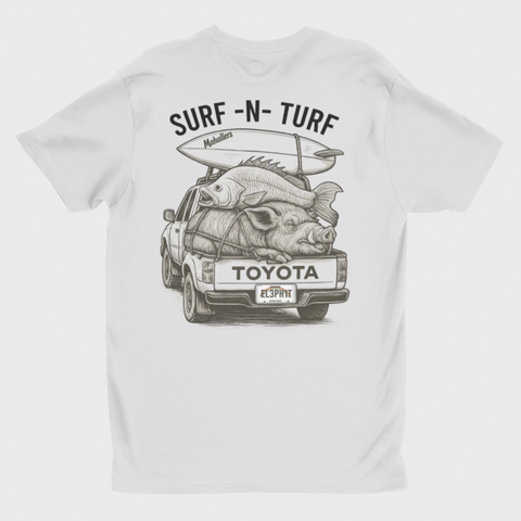 Surf & Turf – Kauai Edition Tee