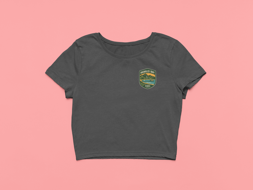 hanalei crop top