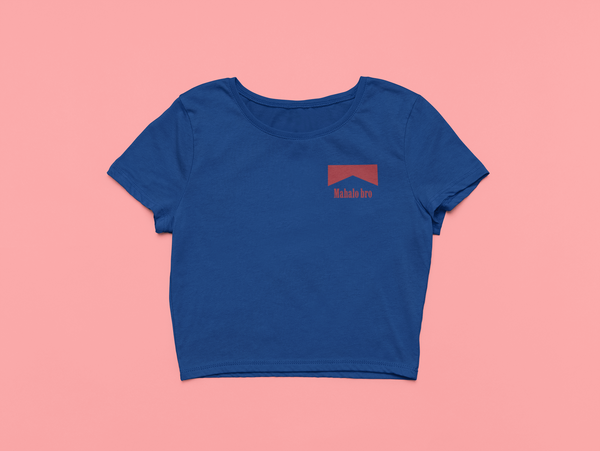 Mahalo Bro O.G. Crop Top