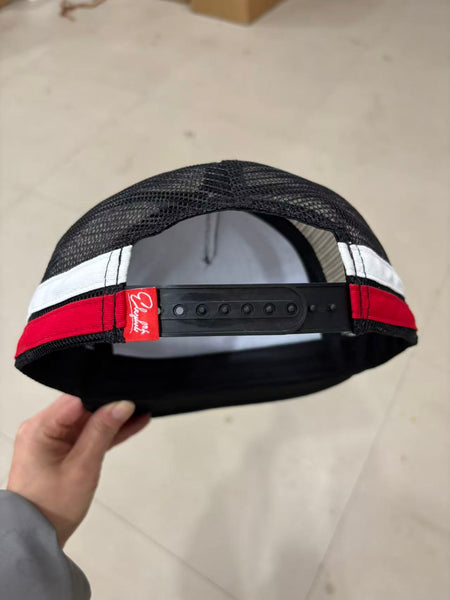 Flyin Hawaiian Striped Trucker Hat ( arriving 2-23 ship out as soon as we receive them)